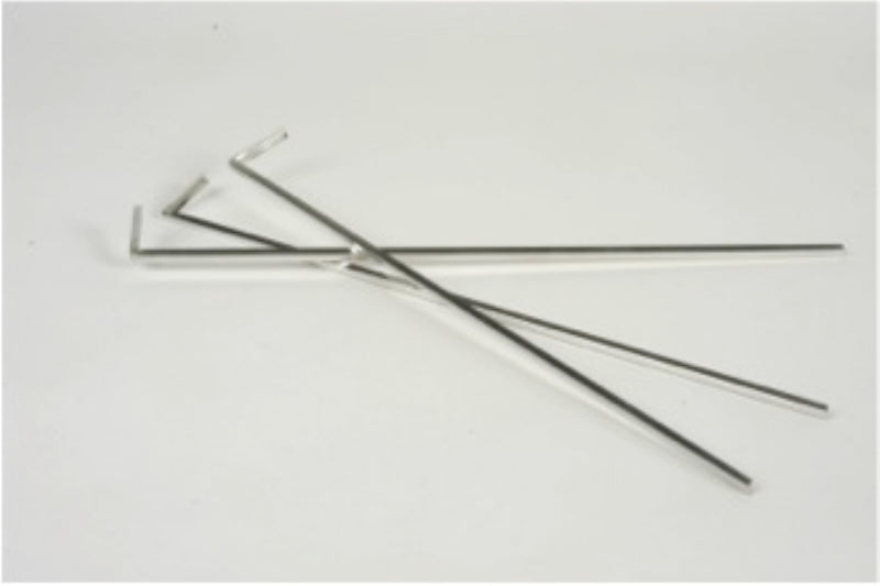 Filo o cañuela metálica para registrador, de 26 cm de largo con acabado níquel (plateado), ideal para encuadernación y registradores de documentos. Filo o cañuela metálica para registrador, de 26 cm de largo con acabado níquel (plateado), ideal para encuadernación y registradores de documentos.